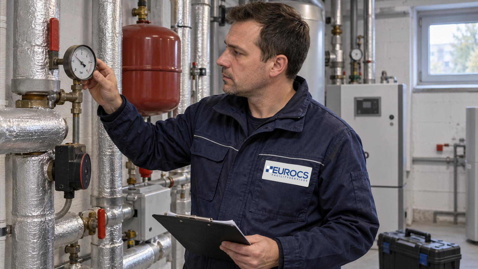 Technischer Service bei der Anlagenwartung